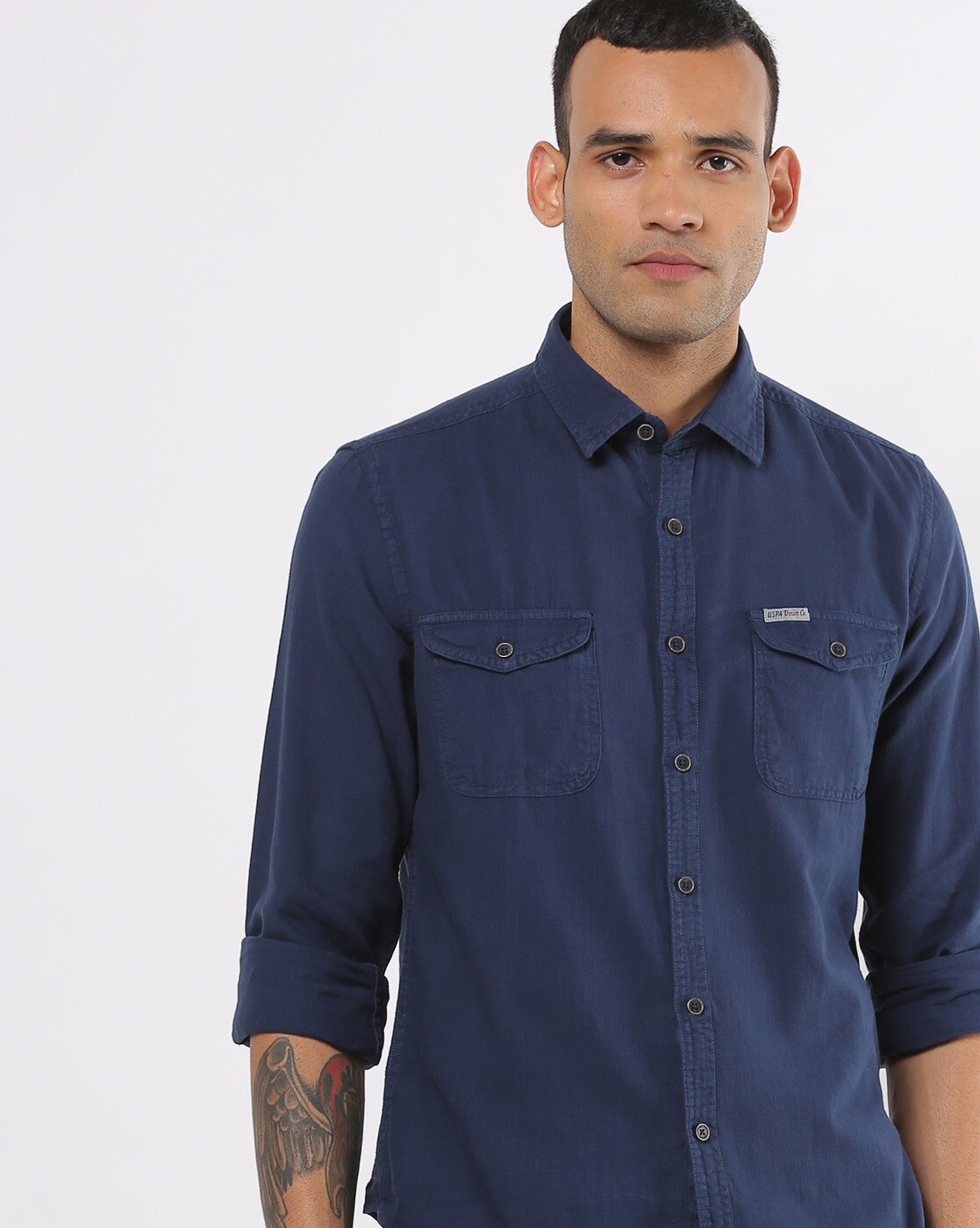 us polo double pocket shirts