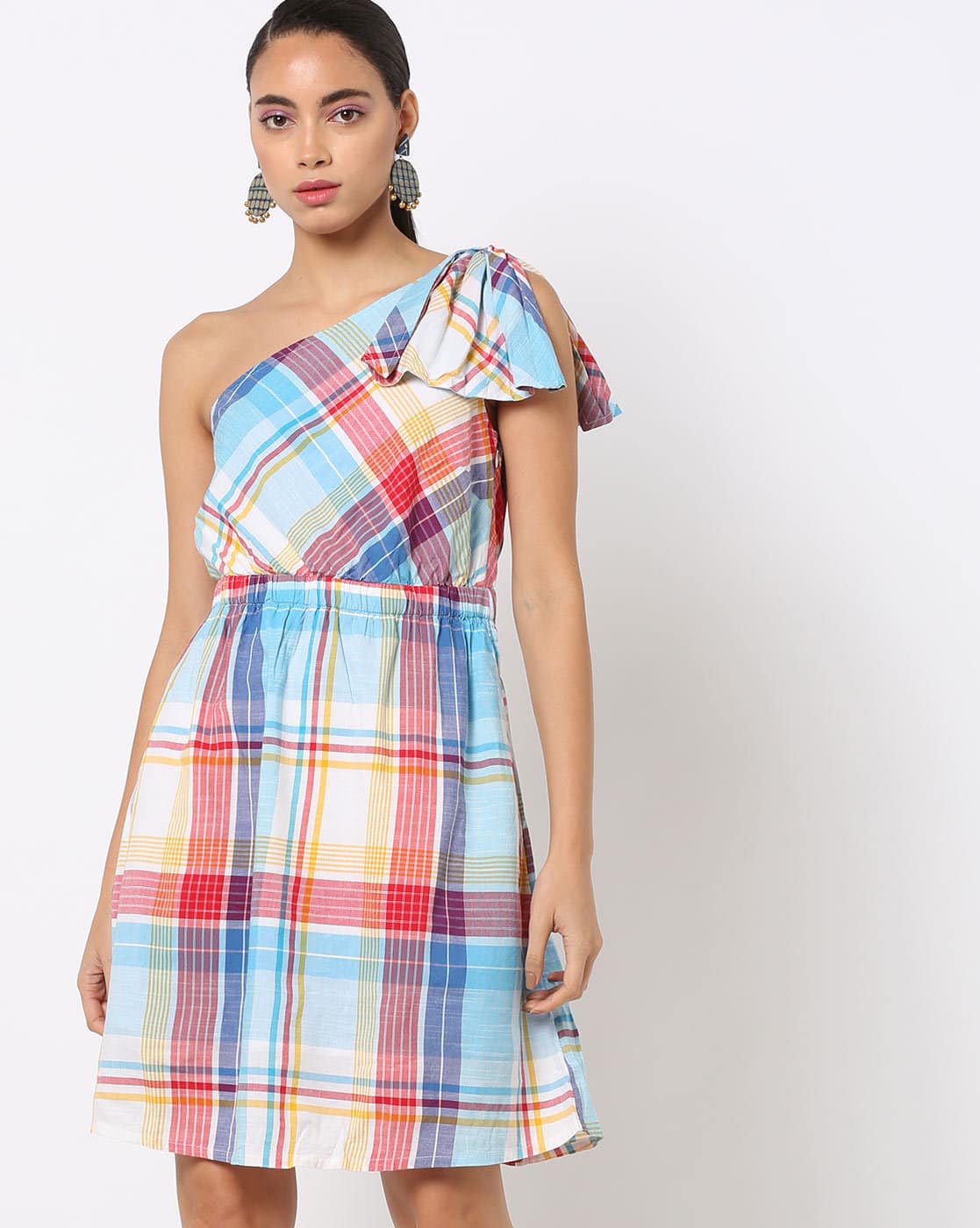 vero moda one shoulder dress