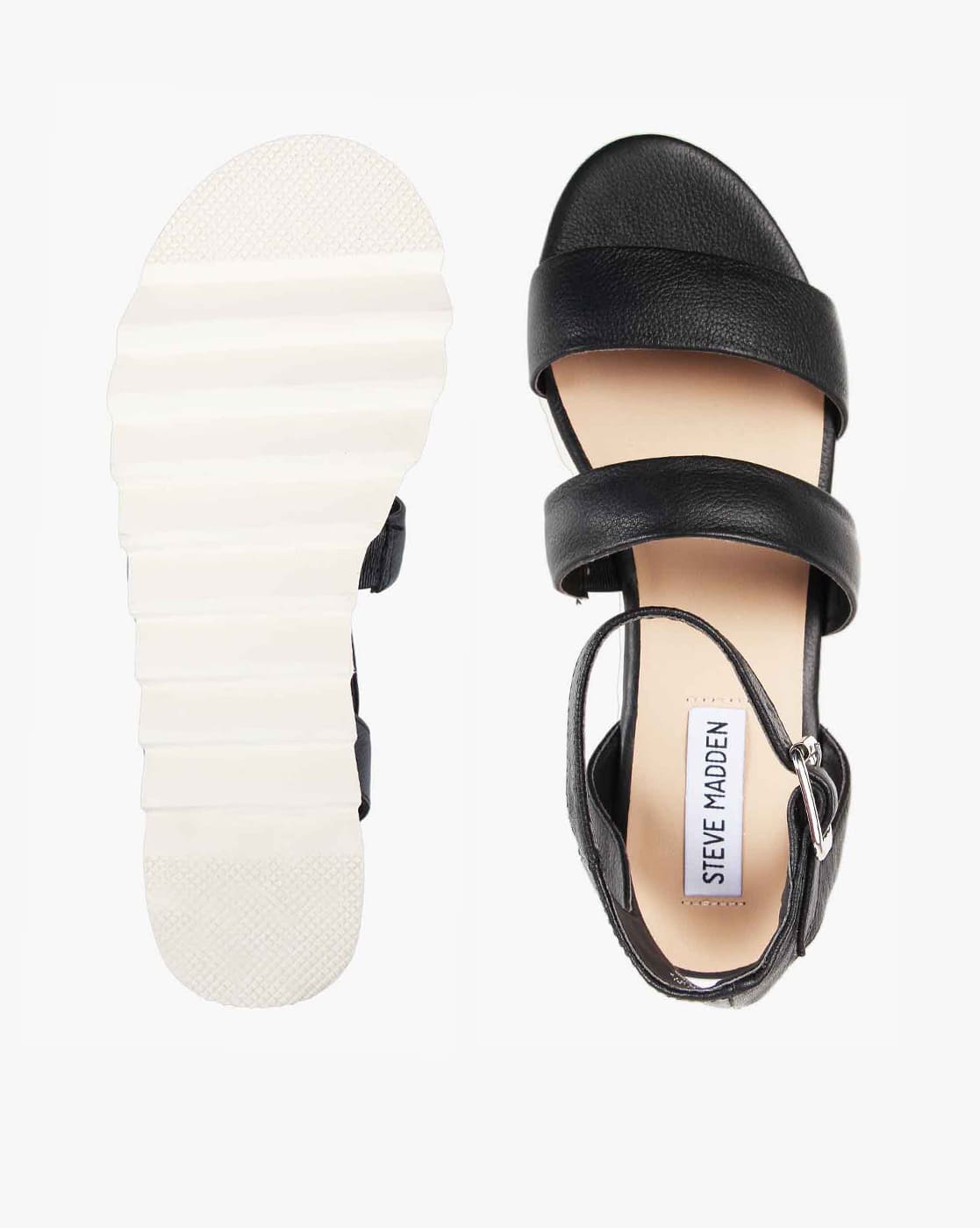 steve madden amaze platform slide sandal