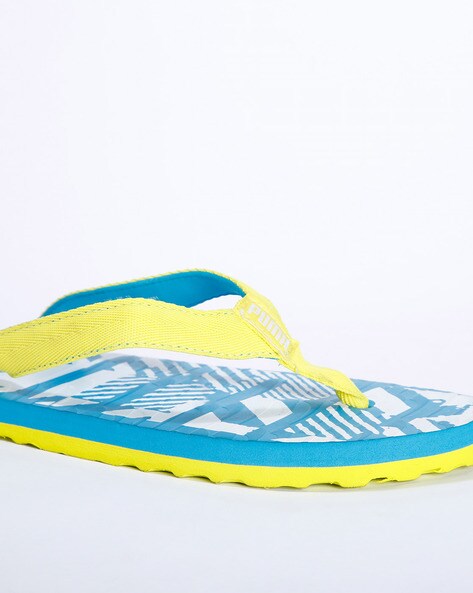 Buy Blue Flip Flop Slippers for Men by Puma Online Ajio