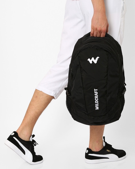 Wildcraft best sale black backpack