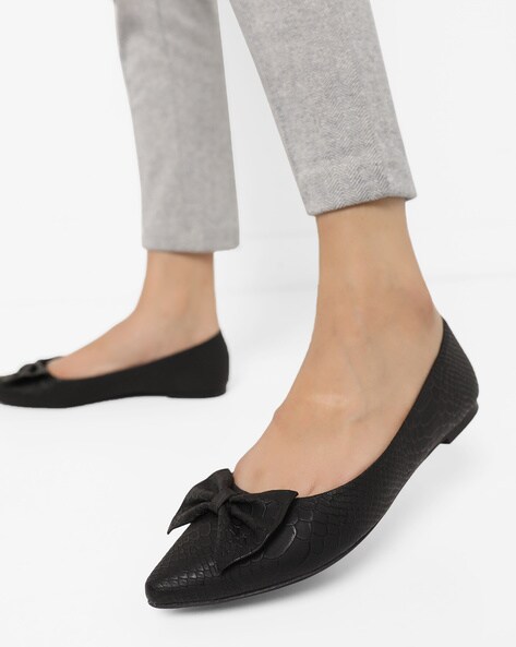 Matte black hot sale flats