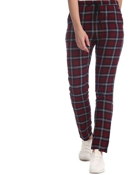 Women's Cotton Flannel Lounge Pants - Red Tartan Royal Stewart (LV27)  LeeValleyIreland.com