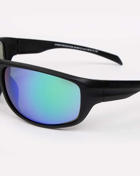 JB-802-C4 Full-Rim Rectangular Sunglasses (Image - 3)