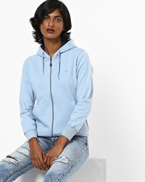 light blue sweatshirt women