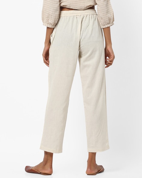 natural waist high-waist pants | High waisted dress pants, Flattering  outfits, High wasted pants