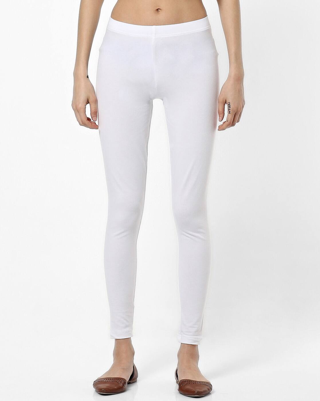 AW18LL- LEGGING, WHITE, L