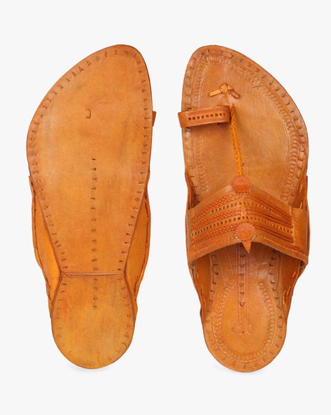 Buy Brown Flip Flop Slippers for Men by Indie Picks Online