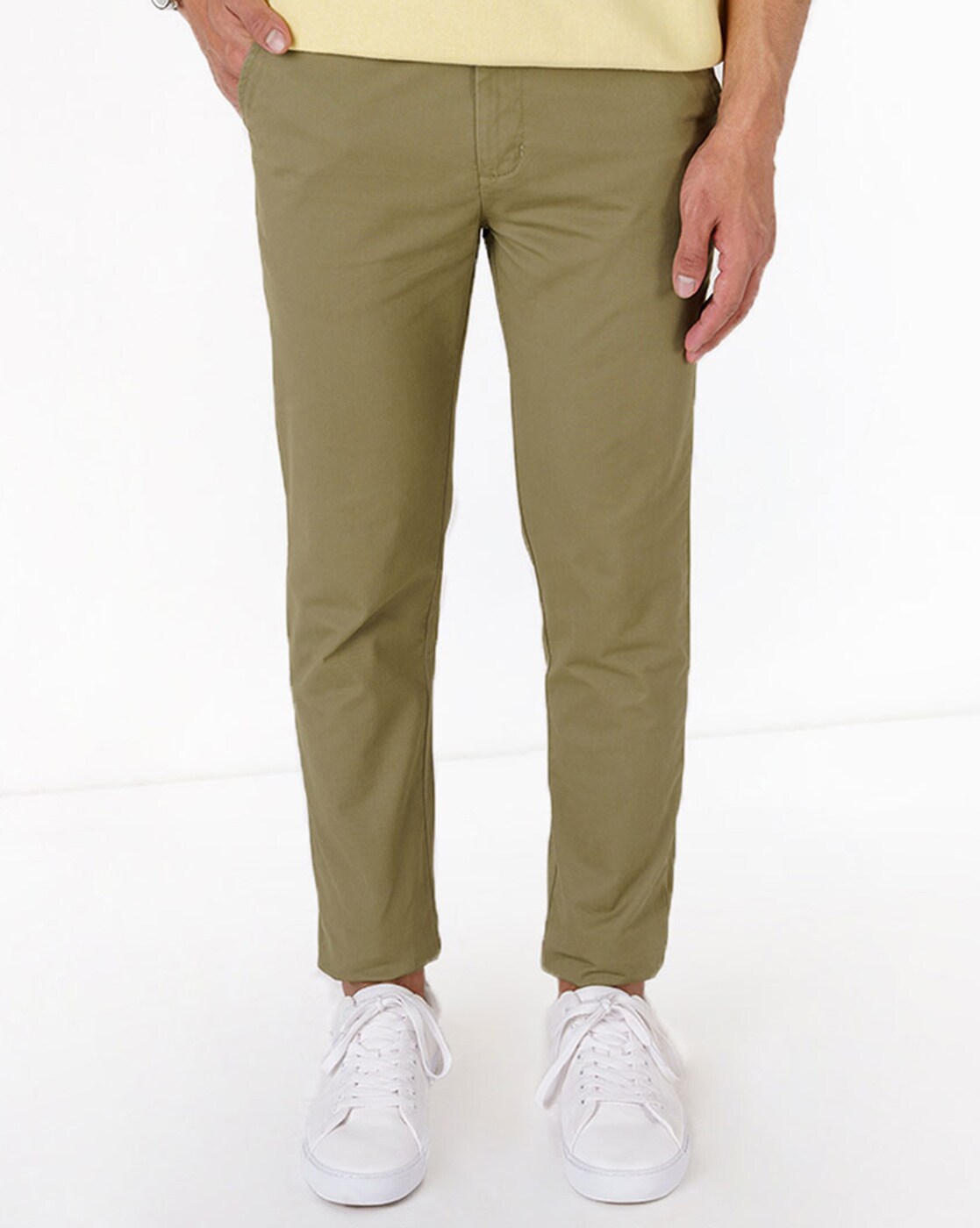 Plain Mens Chinos