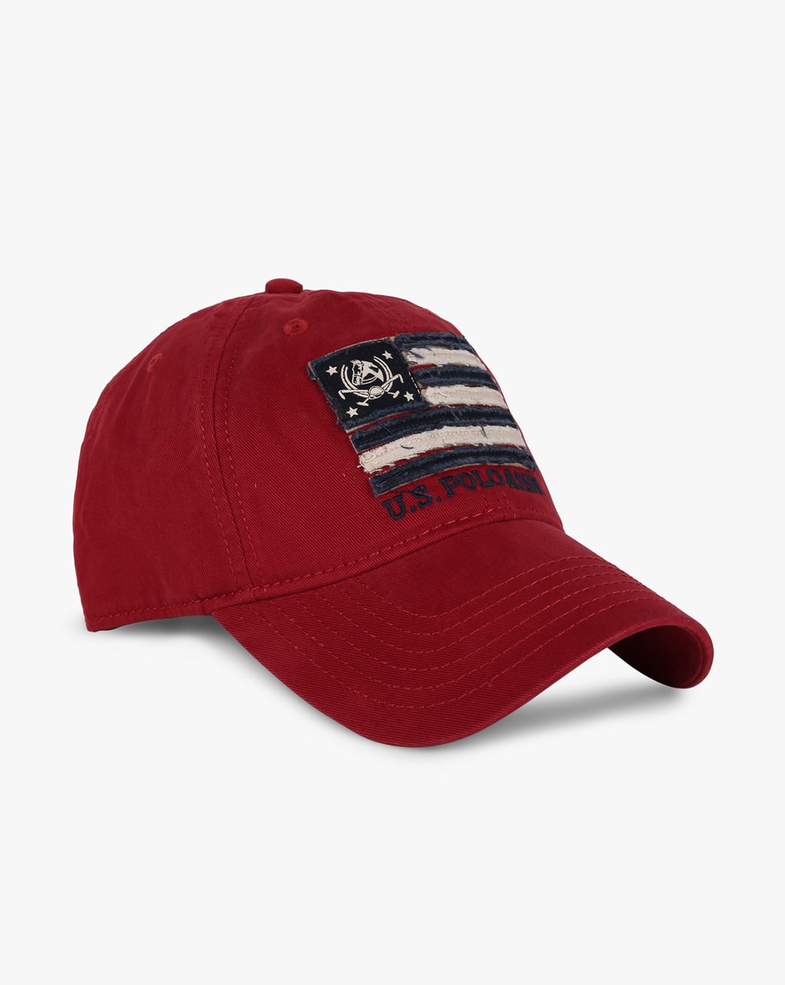 maroon polo hat
