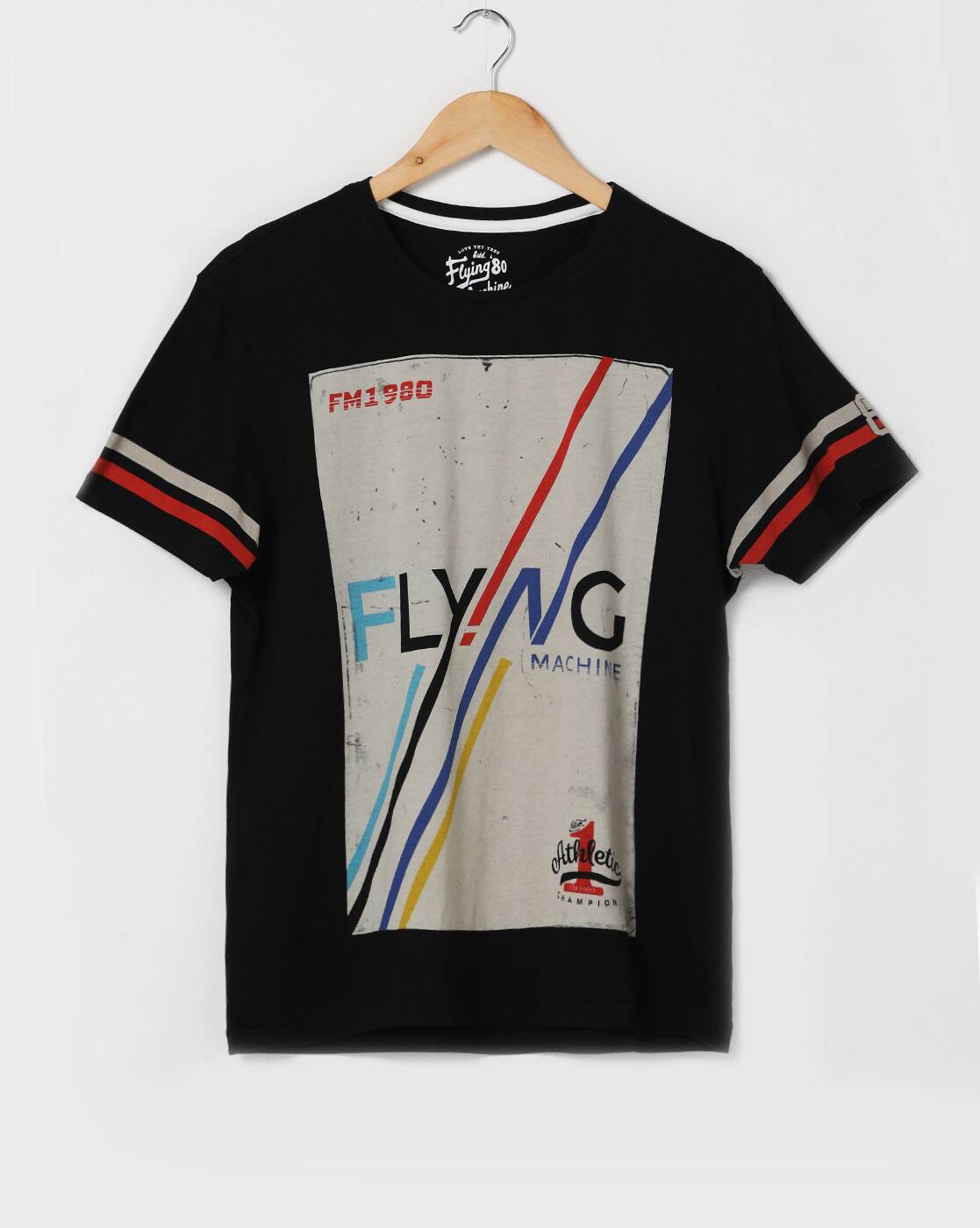 Regular Fit Brand Print T-Shirt