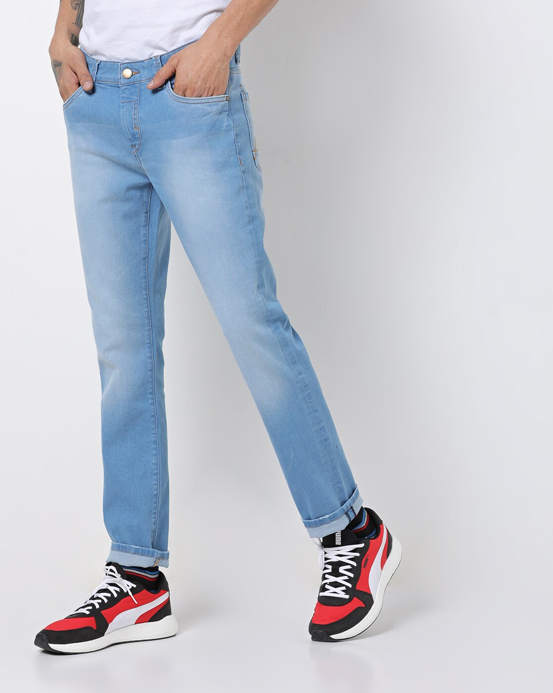 Buy Blue Jeans for Men by AJIO Online 