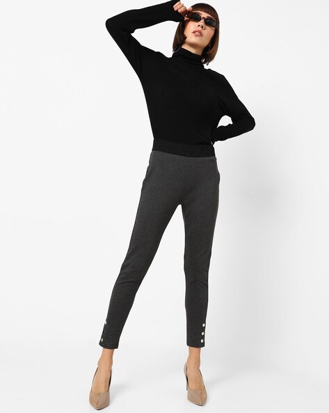Buy Charcoal Leggings for Women by RIO Online
