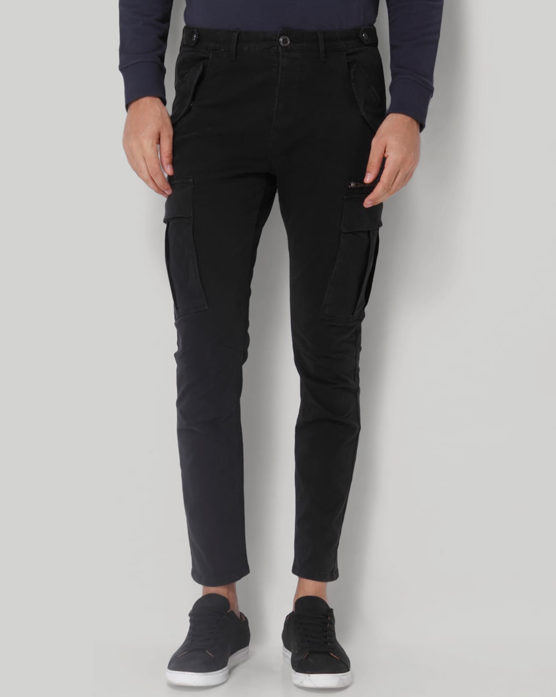 Valentino Black Nylon Cargo Trousers – Zoo Fashions