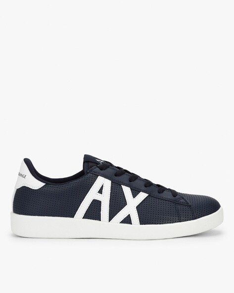 armani lace up sneakers