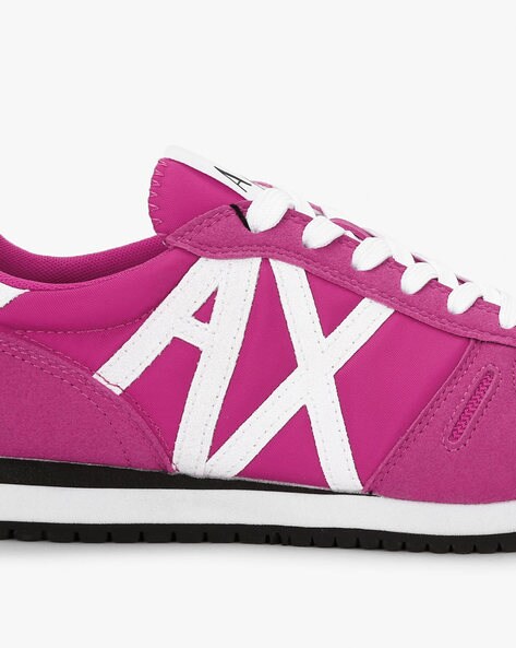 Buy Fuchsia Pink Casual Shoes for Women by ARMANI EXCHANGE Online 