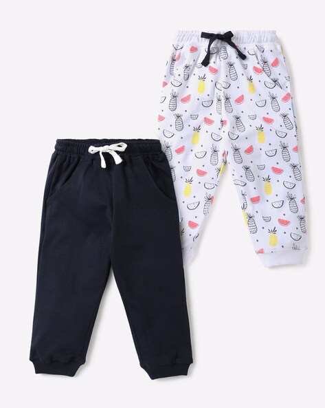 navy blue toddler joggers