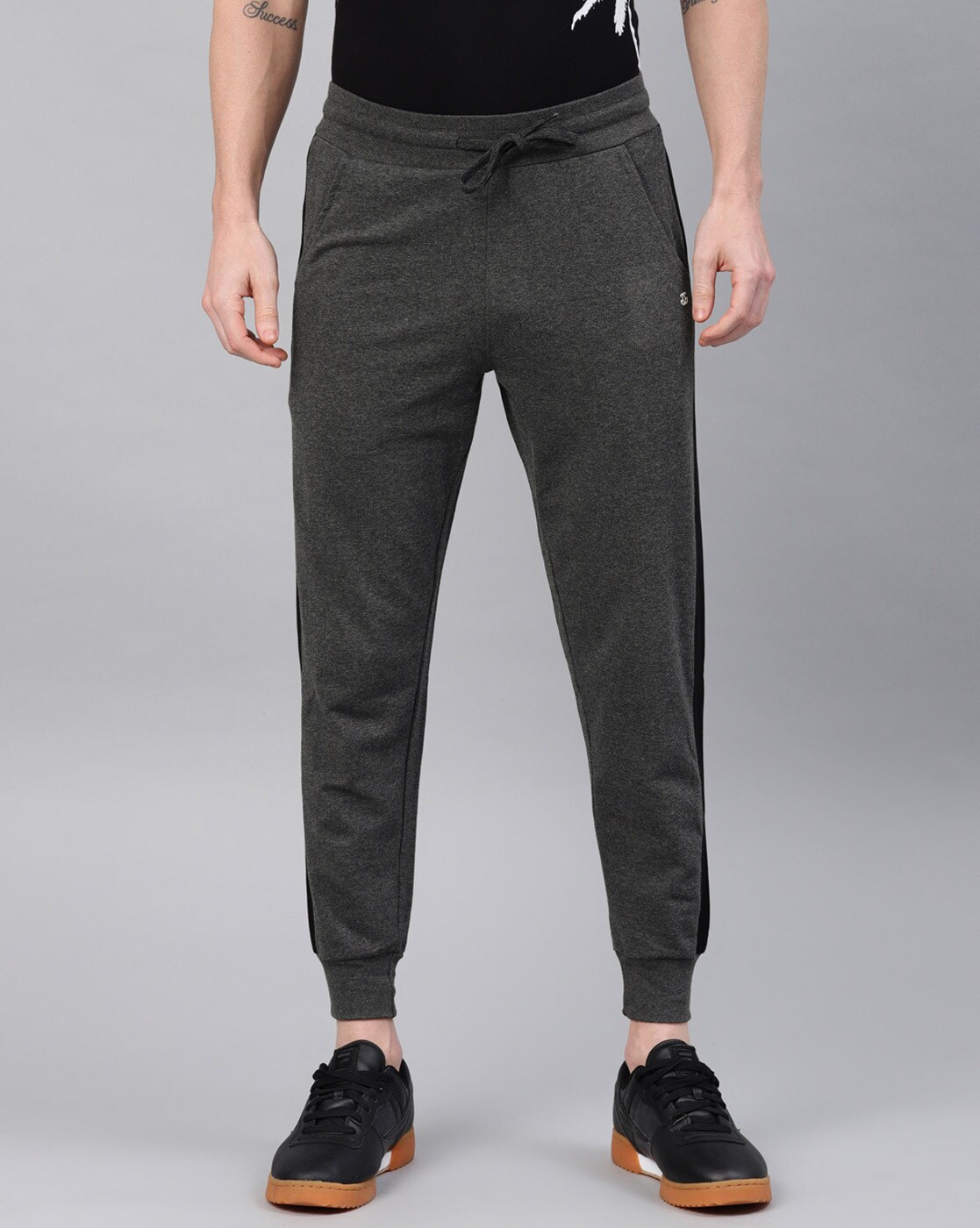 Buy Grey Track Pants for Men by Genius18 Online