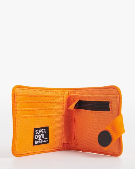 superdry orange wallet