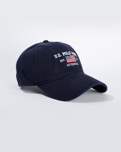 navy blue polo hat