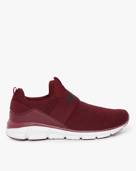 fila textured slip on sports shoes