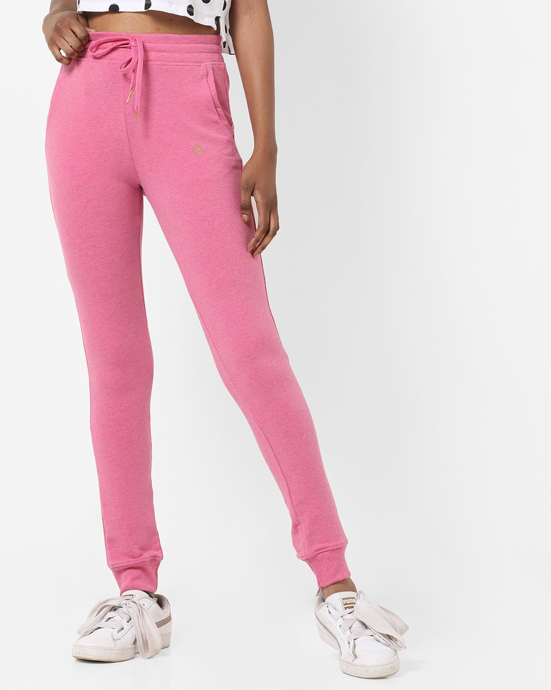 Buy Mystere Paris Cute Pink, Black Checked Rayon Pyjamas online
