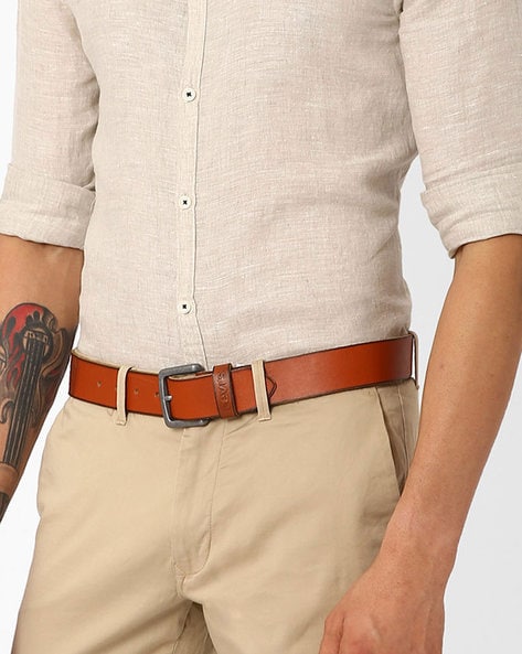 levis tan belt