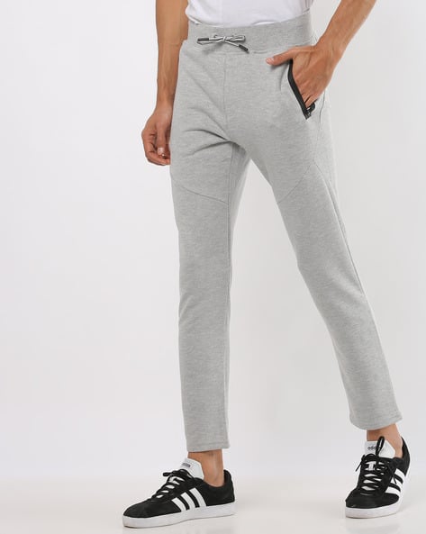 track pants with pocket zip