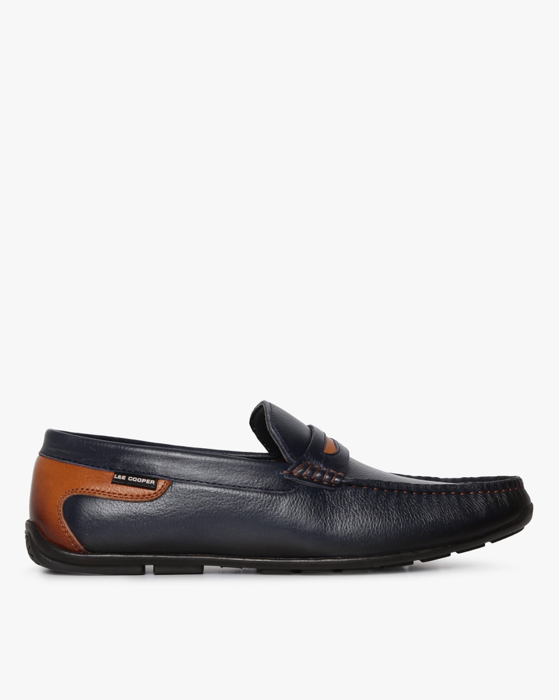 lee cooper loafers blue