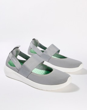 Buy Light Grey Flat Shoes for Women by CROCS Online Ajio