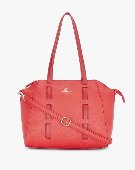 lavie satchel red