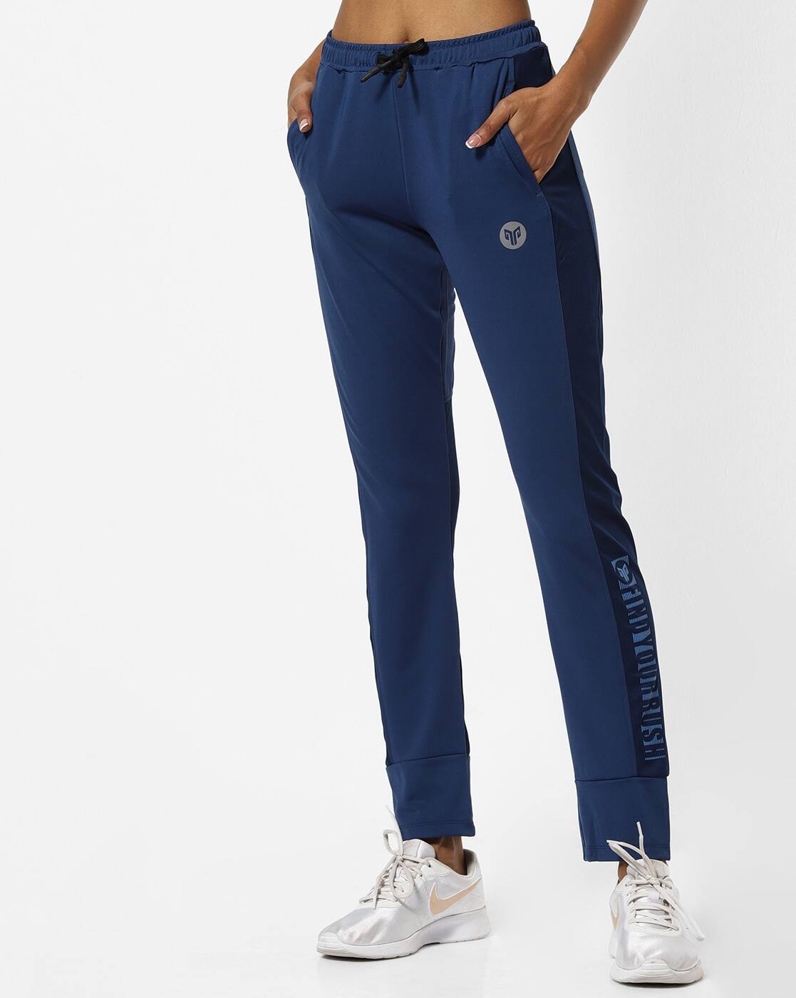 track pants navy blue