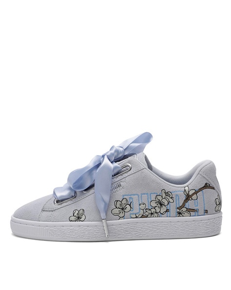 Puma suede heart flower online