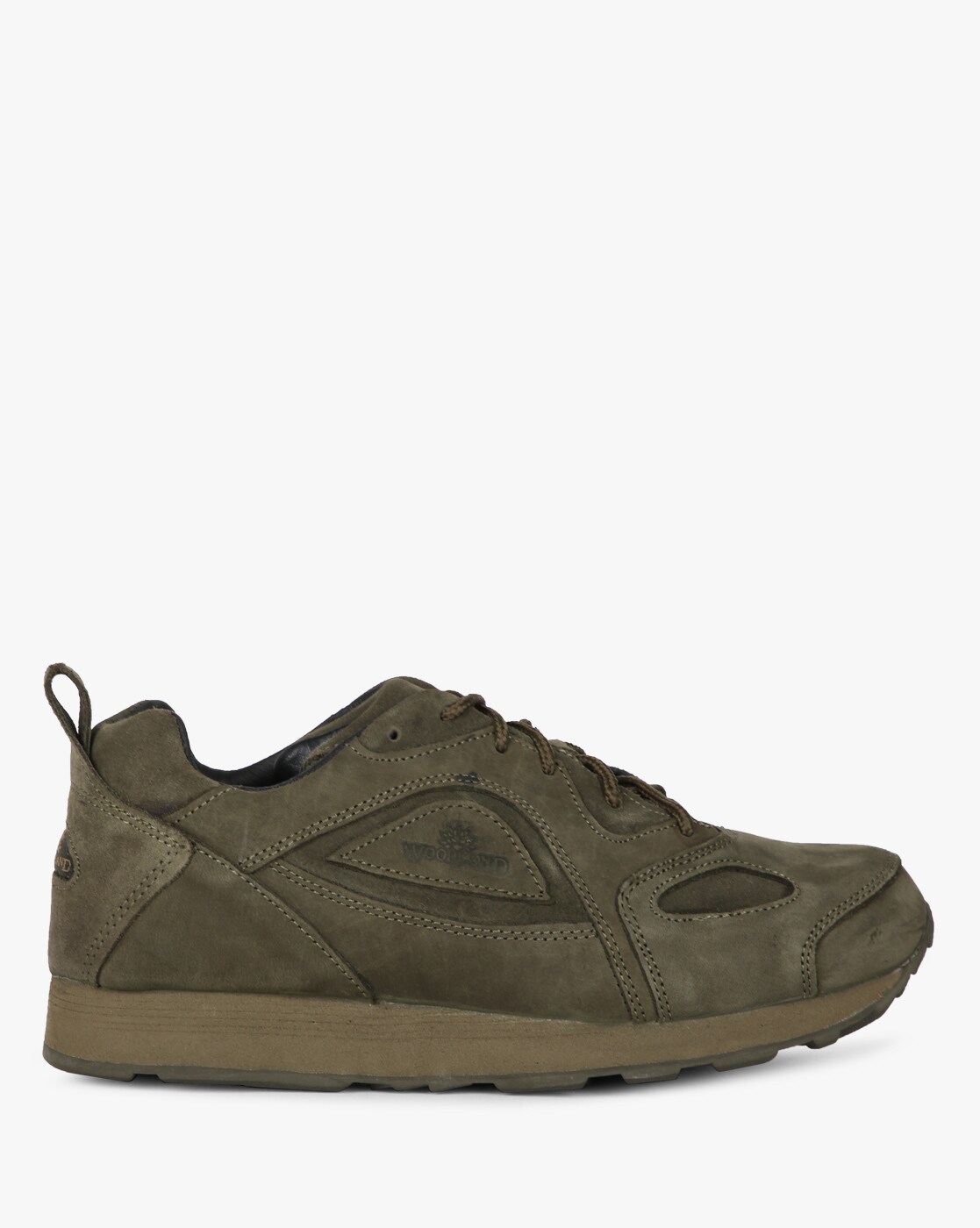 woodland olive green sneakers