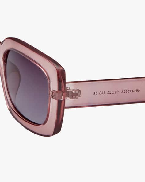 41318 UV-Protected Rectangular Sunglasses (Image - 1)