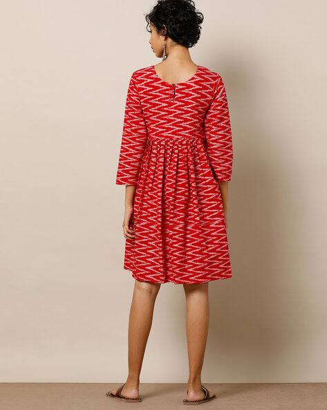 cotton ikkat dresses