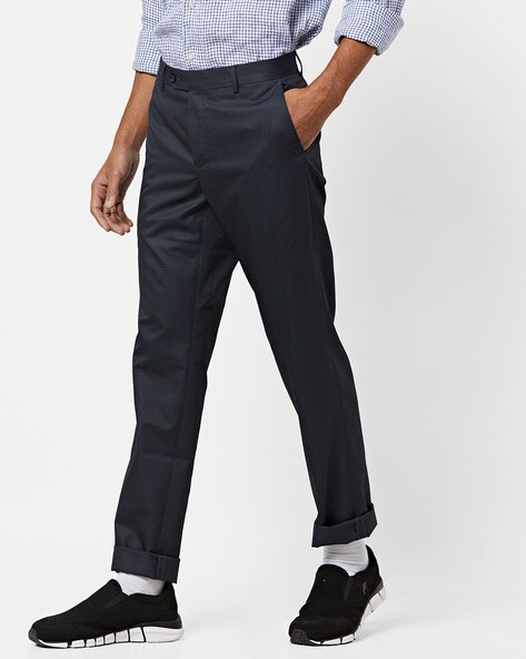 Buy Blue Trousers & Pants for Men by JOHN PLAYERS Online