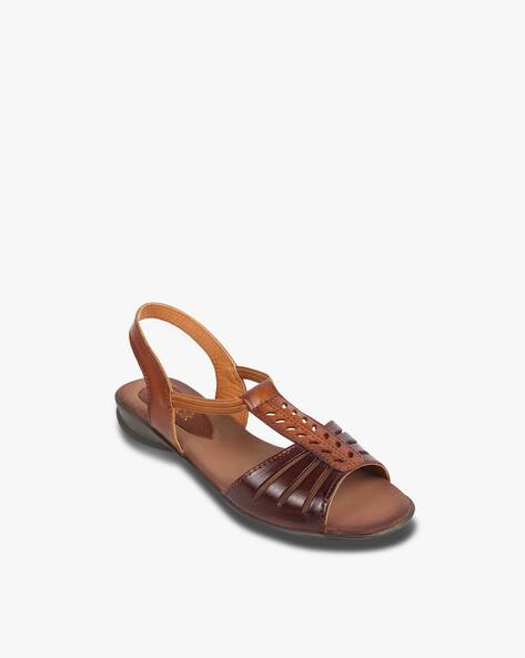 brown slingback sandals