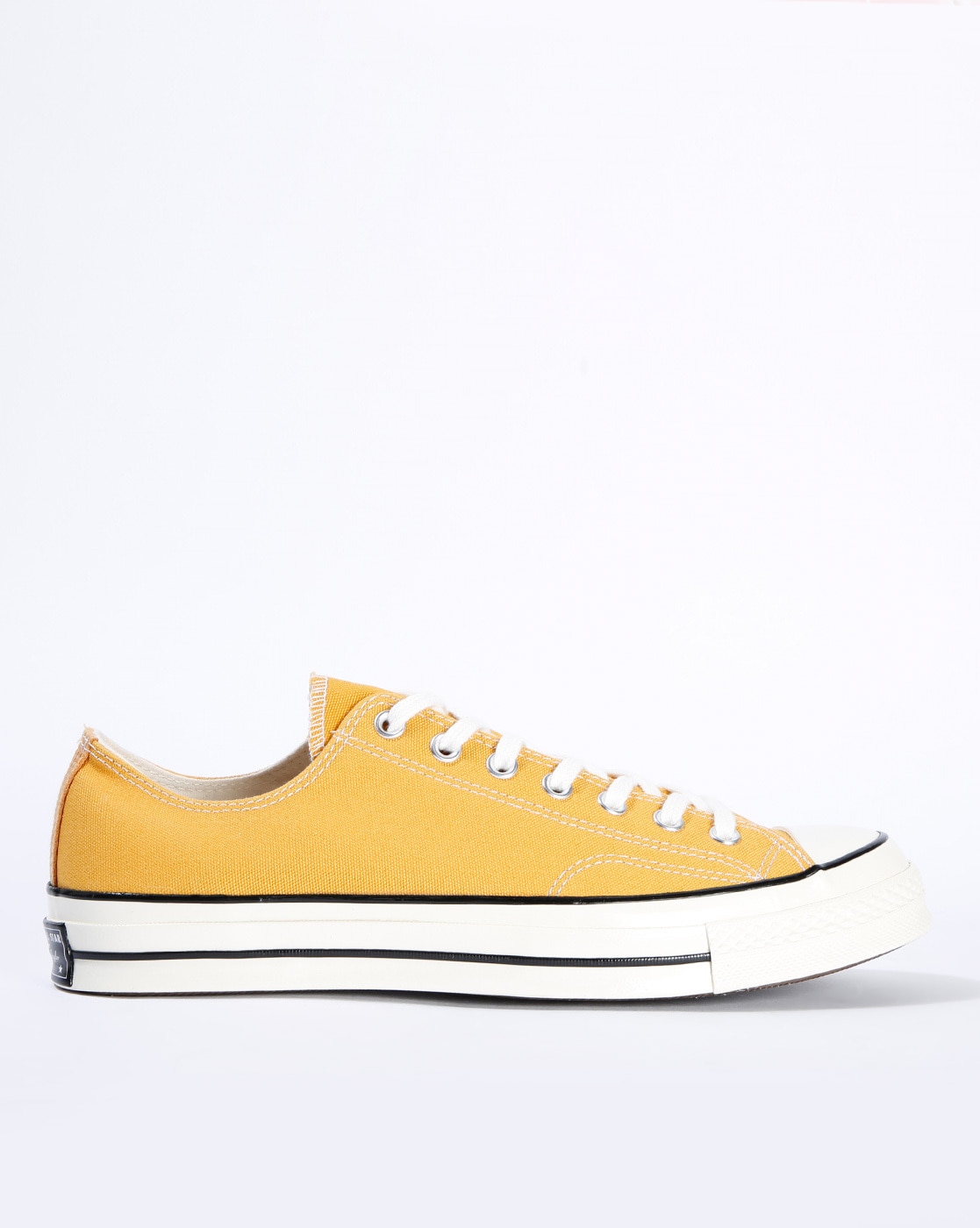 converse yellow casual shoes