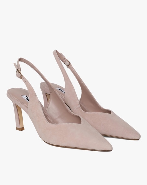 dune pink suede shoes