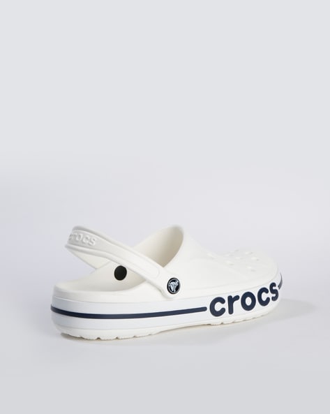 white bayaband crocs