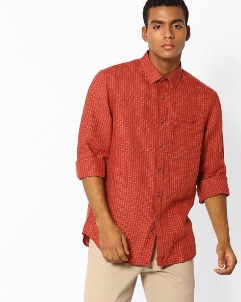 indian terrain linen shirts