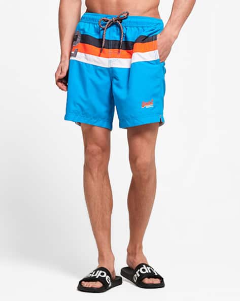 Water Polo Striped Swim Regular Fit Shorts - Main Image