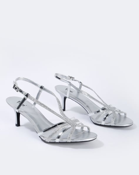 Fioni silver heels Clearance
