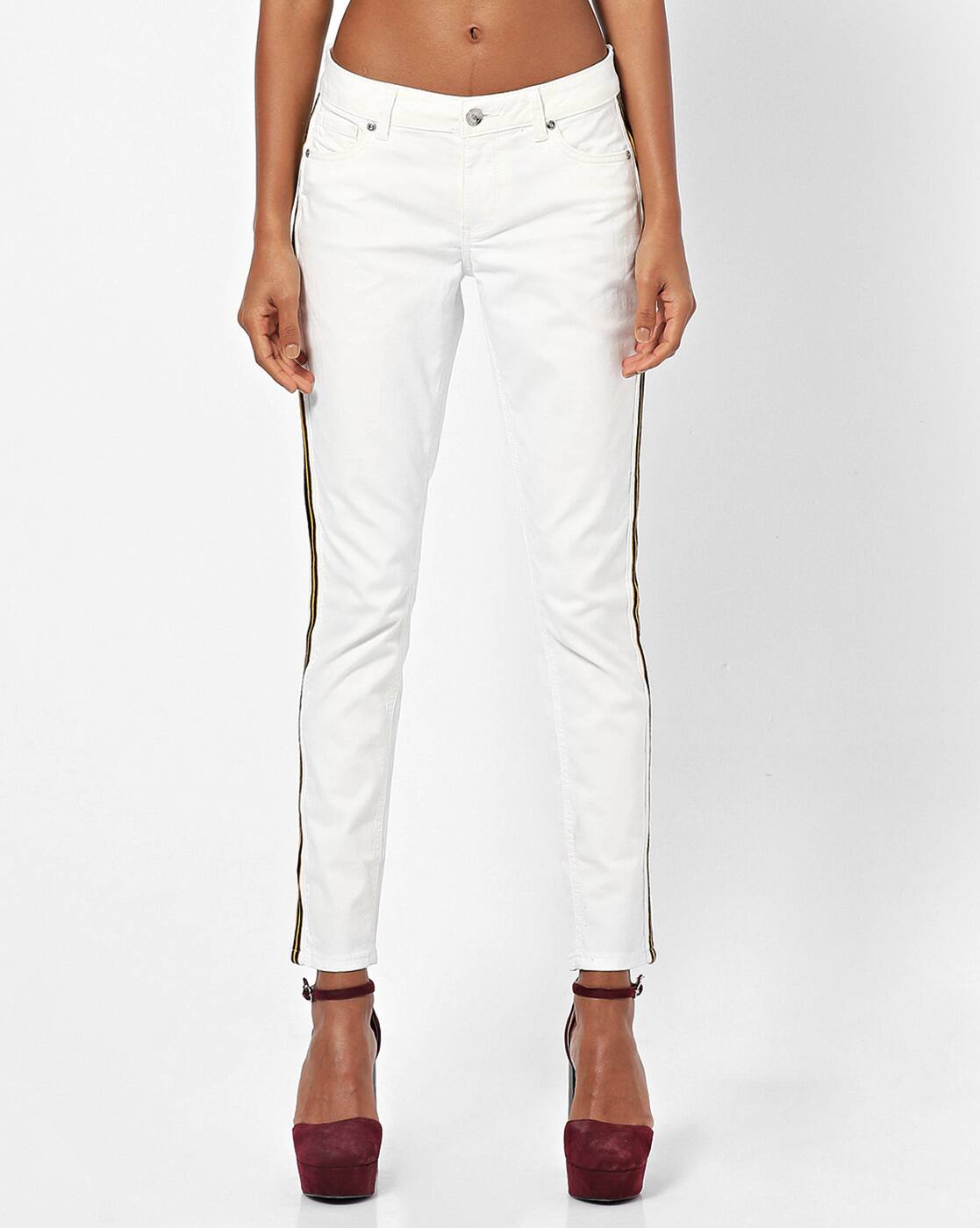 mid rise skinny pants