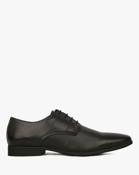 Buy Black Formal Shoes for Men by NEZ 
