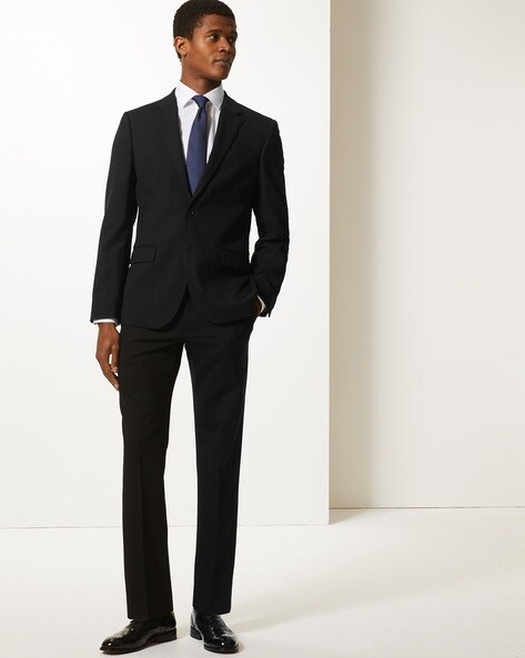 marks and spencer black suit jacket