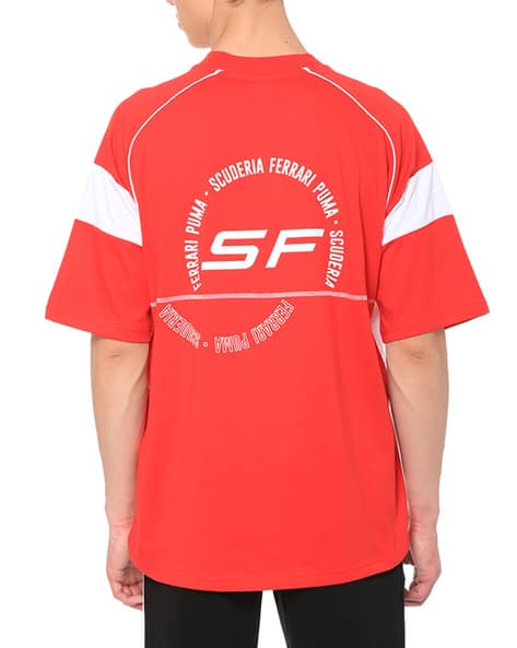 puma ferrari street crew neck t shirt