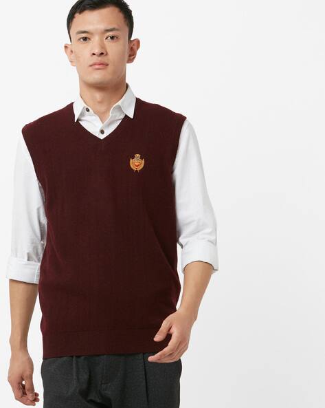 red tape half sweater