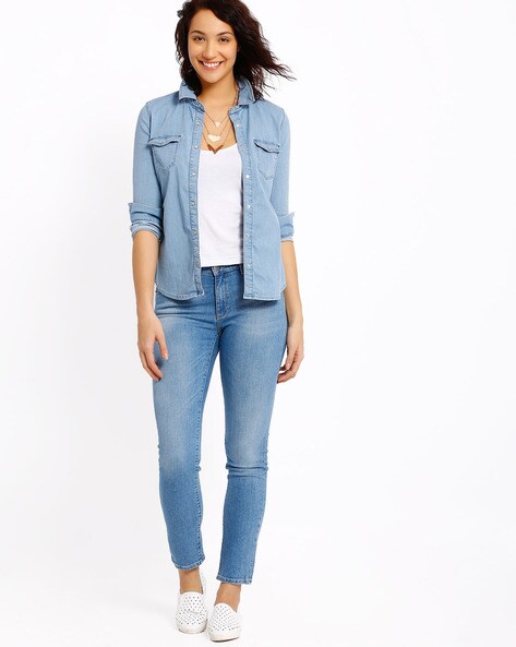 Girls, How About We Live In Our DENIM Shirts? | Fashion Tag